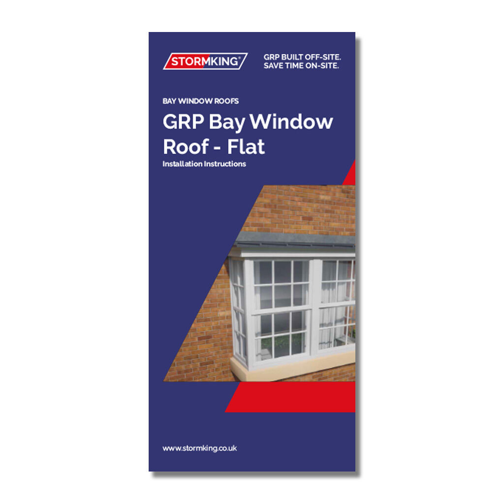 GRP Flat Bay Window Roofs Stormking