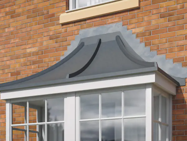 GRP Curved Bay Window Roofs