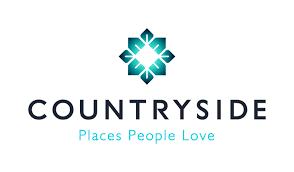 Countryside logo with a teal geometric symbol and the slogan Places People Love.