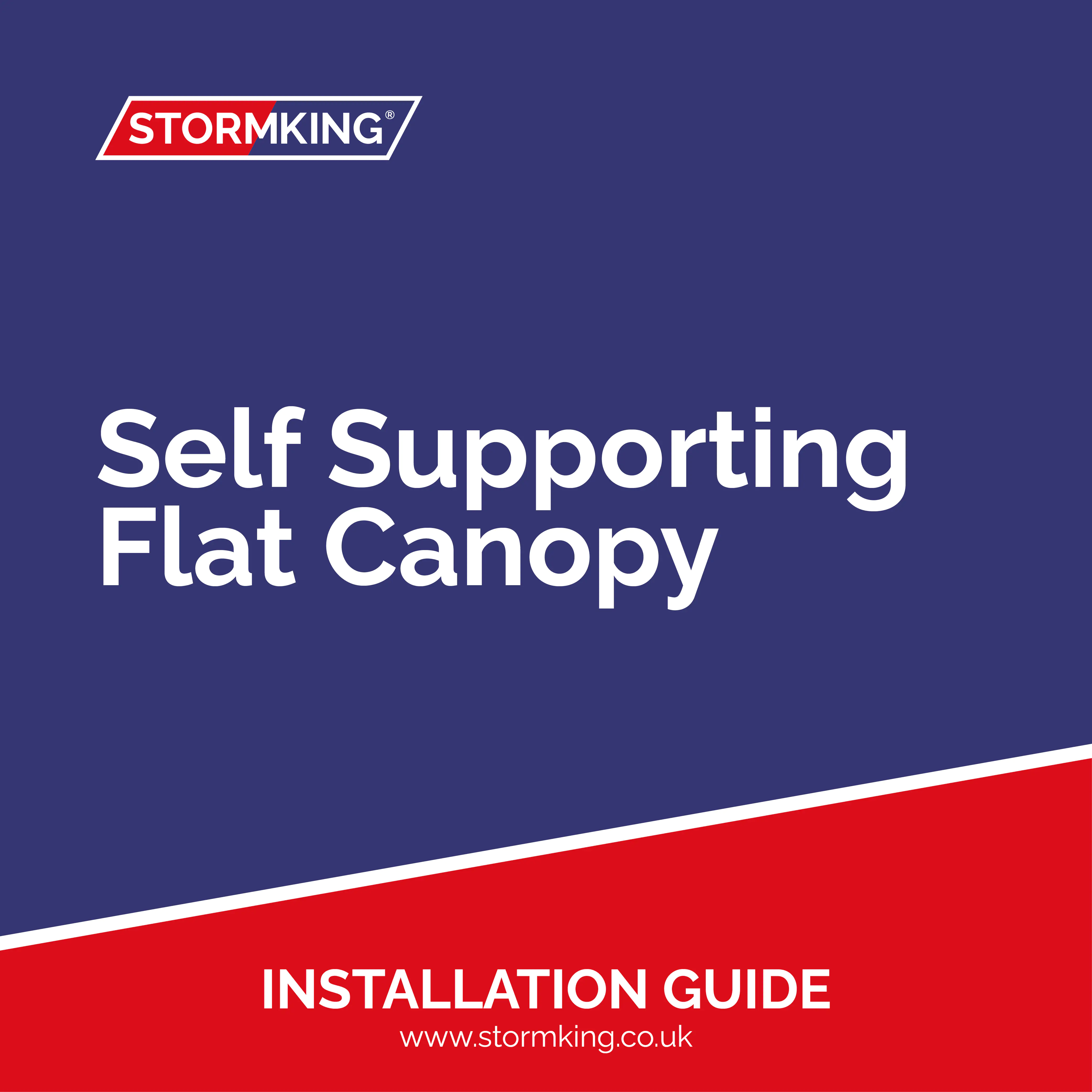 Self Supporting Flat Canopy