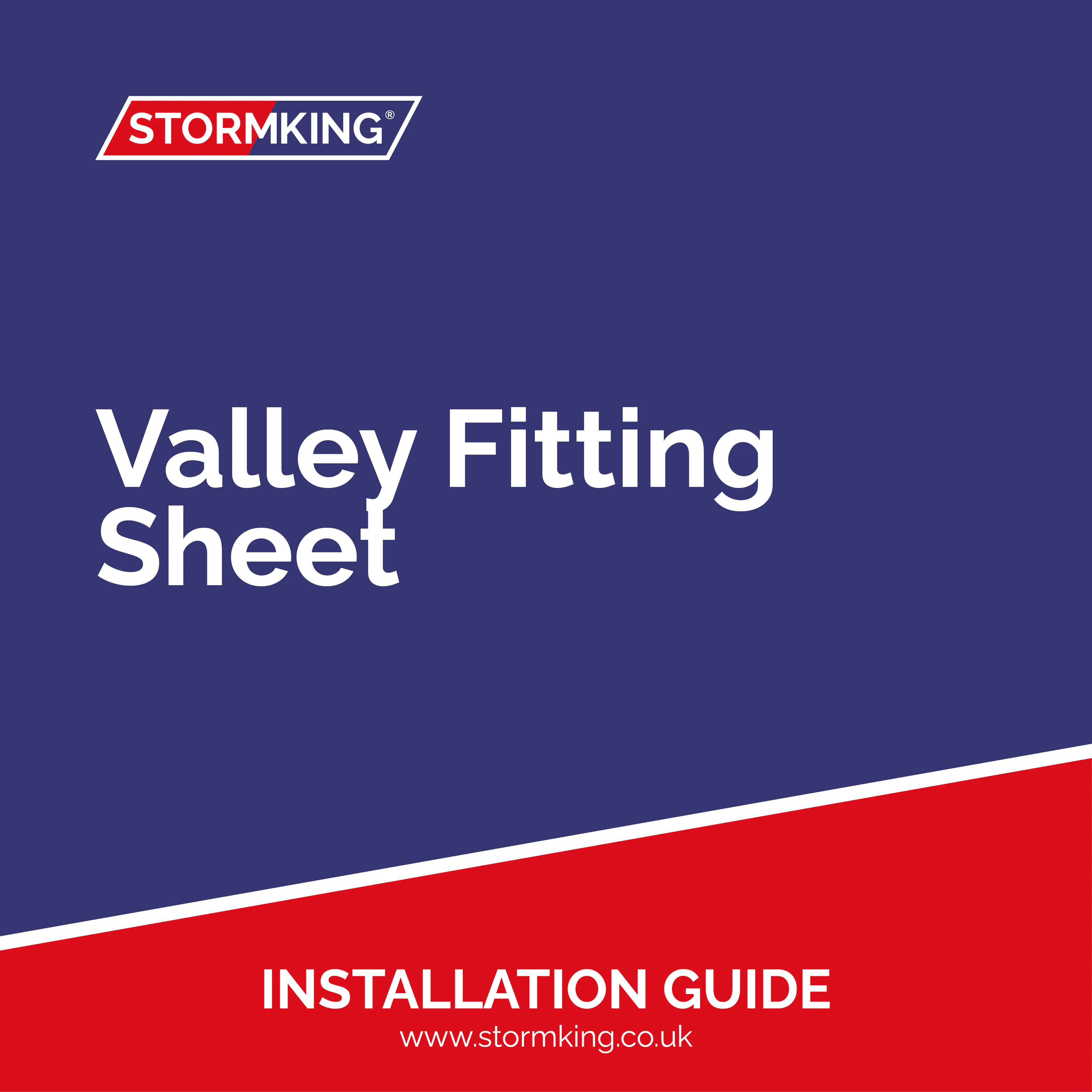 Valley Fitting Sheet