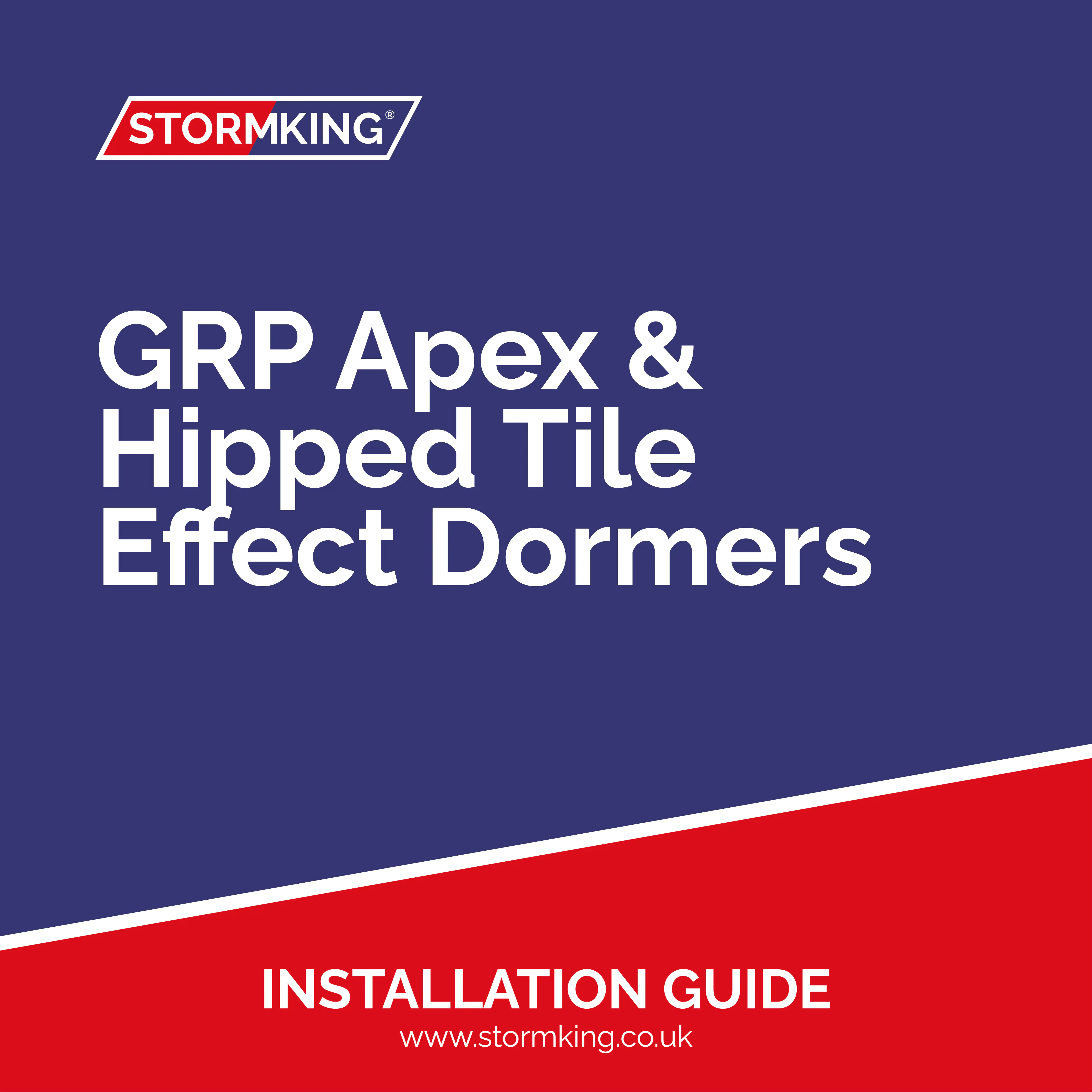 GRP Apex & Hipped Tile Effects Dormer